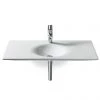 Roca - Kalahari-N Single Bowl Wall Mounted Basin - 1000mm - 1 Tap Hole -Wall Hung Basins Shop 1000 1TH BASIN LARGE