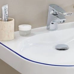 Franke ANMW502-BLUE 550mm VariusCare wheelchair accessible washbasin -Wall Hung Basins Shop 203.0538.821 d1 460 1