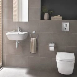 Grohe Euro Ceramic 450mm 1TH Wall Hung Basin - 39324000 -Wall Hung Basins Shop 39324000 D2 460