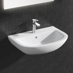 Grohe Bau Ceramic 600mm 1TH Wall Hung Basin - 39421000 -Wall Hung Basins Shop 39421000 D2 460