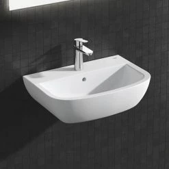 Grohe Bau Ceramic 550mm 1TH Wall Hung Basin - 39440000 -Wall Hung Basins Shop 39440000 D3 460