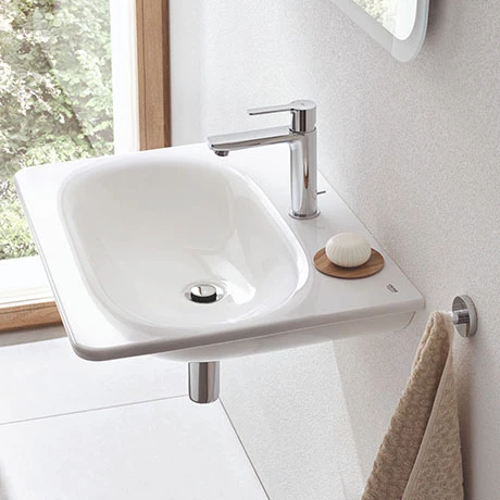 Grohe Essence 600mm 1TH Wall Hung Basin - 3956500H 3 Grohe Essence 600mm 1TH Wall Hung Basin - 3956500H