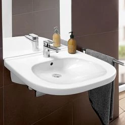 Villeroy and Boch ViCare 555mm Wheelchair Accessible Washbasin - 41195501