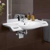 Villeroy and Boch ViCare 810mm Wheelchair Accessible Washbasin - 41208001 -Wall Hung Basins Shop 41208001 P1