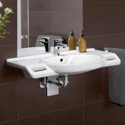 Villeroy and Boch ViCare 810mm Wheelchair Accessible Washbasin - 41208001