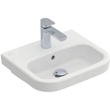 Villeroy and Boch Architectura 450 x 380mm 1TH Handwash Basin - 43734501 5 Villeroy and Boch Architectura 450 x 380mm 1TH Handwash Basin - 43734501 - Image 3