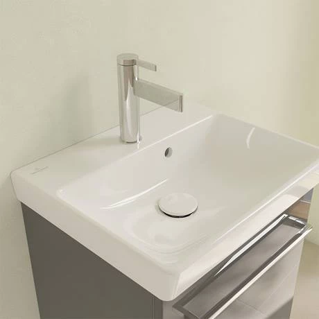 Villeroy and Boch Avento 450 x 370mm 1TH Handwash Basin - 73584501 5 Villeroy and Boch Avento 450 x 370mm 1TH Handwash Basin - 73584501 - Image 3