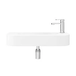 Arezzo 710 x 275mm Curved Wall Hung 1TH Basin -Wall Hung Basins Shop AZ78517 n d2 460