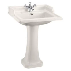Burlington Medici 650mm Classic Basin and Pedestal