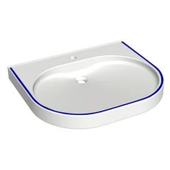Franke ANMW502-BLUE 550mm VariusCare wheelchair accessible washbasin