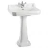 Burlington Edwardian Large Basin & Regal Pedestal