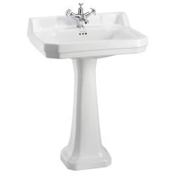 Burlington Edwardian Large Basin & Regal Pedestal