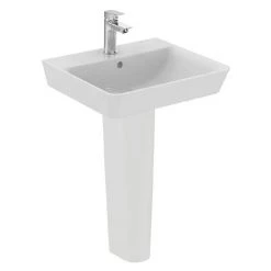 Ideal Standard Connect Air Cube 1TH Basin + Pedestal