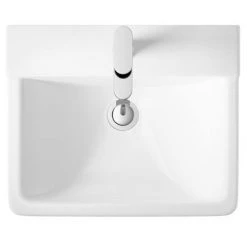 Hudson Reed Arlo 550mm 1TH Basin + Full Pedestal -Wall Hung Basins Shop CPC025 d2 460