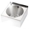 Franke Model B D20162N Stainless Steel Washbasin with Apron Support, Waste & Overflow Kit 2 Franke Model B D20162N Stainless Steel Washbasin with Apron Support, Waste & Overflow Kit -Wall Hung Basins Shop D20162N P