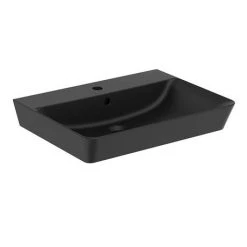Ideal Standard Connect Air Cube Silk Black 600mm Wall Mounted / Vanity Basin - E0298V3 13 Ideal Standard Connect Air Cube Silk Black 600mm Wall Mounted / Vanity Basin - E0298V3 -Wall Hung Basins Shop E0298V3.ai6 460