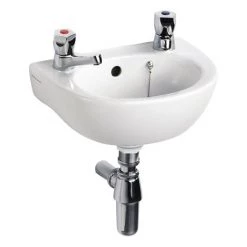 Armitage Shanks Sandringham 21 35cm 2TH Handrinse Basin