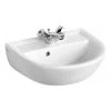 Armitage Shanks Sandringham 21 45cm Handrinse Basin - E893501 -Wall Hung Basins Shop E893501 P