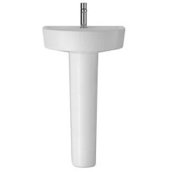 Hudson Reed Luna 1TH Basin + Full Pedestal