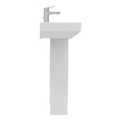 Ideal Standard i.Life S Compact 1TH Washbasin + Full Pedestal -Wall Hung Basins Shop ISIL60FP D1 460