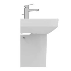 Ideal Standard i.Life S Compact 1TH Washbasin + Semi Pedestal -Wall Hung Basins Shop ISIL60SP D2 460