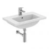 Ideal Standard i.Life S 1TH Wall Hung Basin + Chrome Bottle Trap -Wall Hung Basins Shop ISIL60WH P