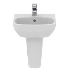 Ideal Standard i.Life A 400mm 1TH Handrinse Basin + Semi Pedestal 10 Ideal Standard i.Life A 400mm 1TH Handrinse Basin + Semi Pedestal -Wall Hung Basins Shop ISILA40SP D3 460