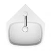 Crosswater Kai S 1TH Corner Basin - KLSC01SCW -Wall Hung Basins Shop KLSC01SCW P