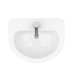 Melbourne Modern Pedestal Basin -Wall Hung Basins Shop MELB1 D4 460