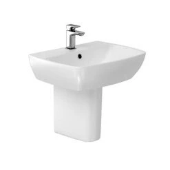 Britton MyHome 50cm Basin with Semi Pedestal
