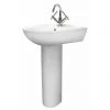 Nuie - Perth 550 Basin 1TH with Pedestal - NCS102-NCS103 1 Nuie - Perth 550 Basin 1TH with Pedestal - NCS102-NCS103 -Wall Hung Basins Shop NCS102 NCS103 p