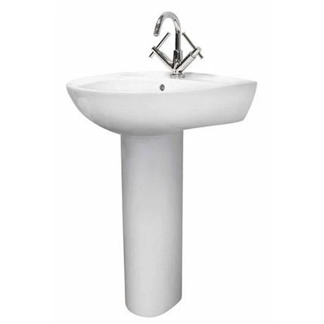 Nuie - Perth 550 Basin 1TH with Pedestal - NCS102-NCS103 3 Nuie - Perth 550 Basin 1TH with Pedestal - NCS102-NCS103