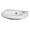 Wave Modern Cloakroom Basin (1TH - 350mm) -Wall Hung Basins Shop NCU832 p