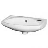 Nuie 450mm Wall Hung Cloakroom Basin - 1 Tap Hole - NCU842 -Wall Hung Basins Shop NCU842 n p
