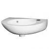 Nuie - Round 350mm Wall Hung Cloakroom Basin - 1 Tap Hole - NCU932 -Wall Hung Basins Shop NCU932 p