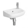 Nuie 350mm Wall Hung Basin - 1 Tap Hole - NCU832