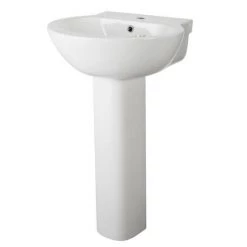 Nuie - Darwin 1TH Basin with Full Pedestal