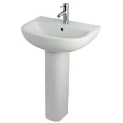 RAK Compact 55cm Basin & Pedestal