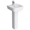 RAK Series 600 40cm Basin With Full Pedestal -Wall Hung Basins Shop RAK Series 600 40cm Basin With Full Pedestal p
