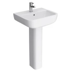 RAK Series 600 52cm Basin With Full Pedestal
