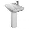 RAK Summit 60cm Basin 1TH & Pedestal