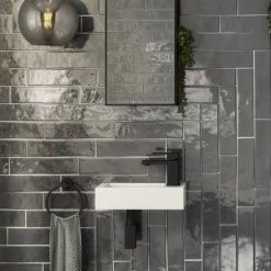 Rondo Wall Hung Small Cloakroom Basin 1TH - 365 x 180mm 10 Rondo Wall Hung Small Cloakroom Basin 1TH - 365 x 180mm -Wall Hung Basins Shop RWHSCB n d1 460