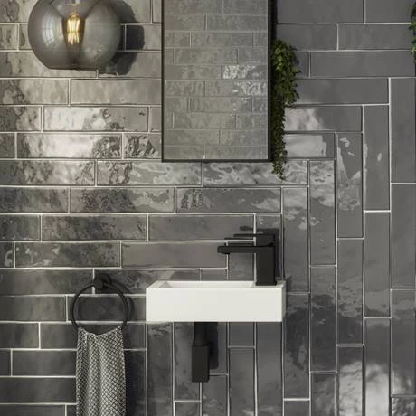 Rondo Wall Hung Small Cloakroom Basin 1TH - 365 x 180mm 5 Rondo Wall Hung Small Cloakroom Basin 1TH - 365 x 180mm - Image 3