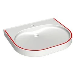 Franke ANMW504-RED 450mm VariusCare wheelchair accessible washbasin