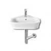 Roca - The Gap 480mm wall mounted corner basin - 1 tap hole - 32747R000