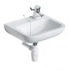 Armitage Shanks Portman 21 50cm Right Hand Taphole Washbasin (No Overflow) - S225401 -Wall Hung Basins Shop S225401 P