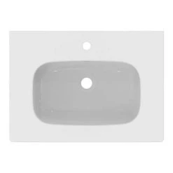 Ideal Standard i.Life A 640mm 1TH Wall Hung/Vanity Washbasin - T461901 -Wall Hung Basins Shop T461901 D1 460