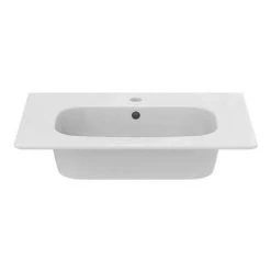Ideal Standard i.Life A 640mm 1TH Wall Hung/Vanity Washbasin - T461901 -Wall Hung Basins Shop T461901 D2 460