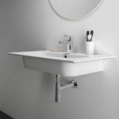 Ideal Standard i.Life A 840mm 1TH Wall Hung/Vanity Washbasin - T462001 -Wall Hung Basins Shop T462001 D4 460