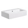 Crosswater - Air 60 1 Tap Hole Countertop or Wall Mounted Basin - 600 x 390mm -Wall Hung Basins Shop WM0132SCW P